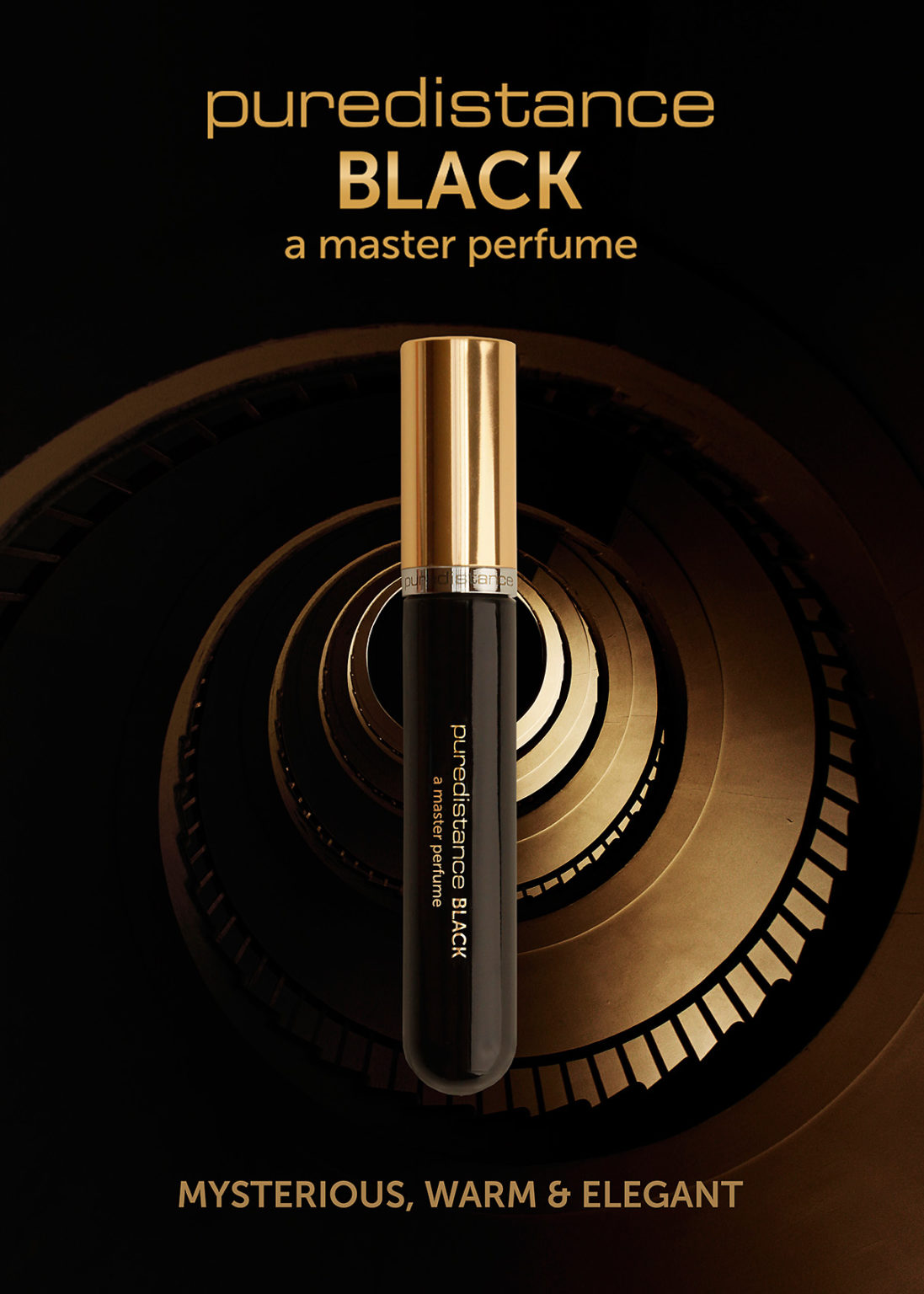 Puredistance BLACK Perfume poster