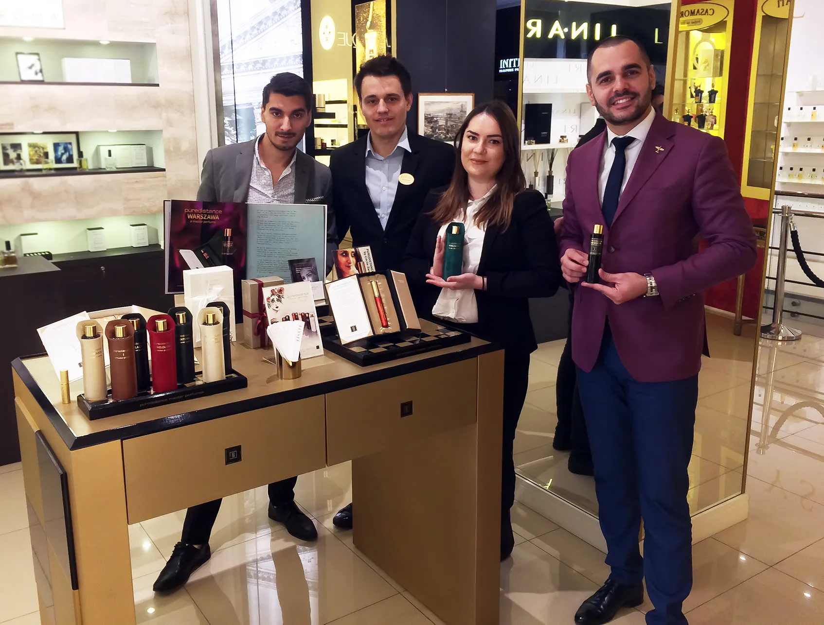 The wonderful team of Elysee in Bucharest