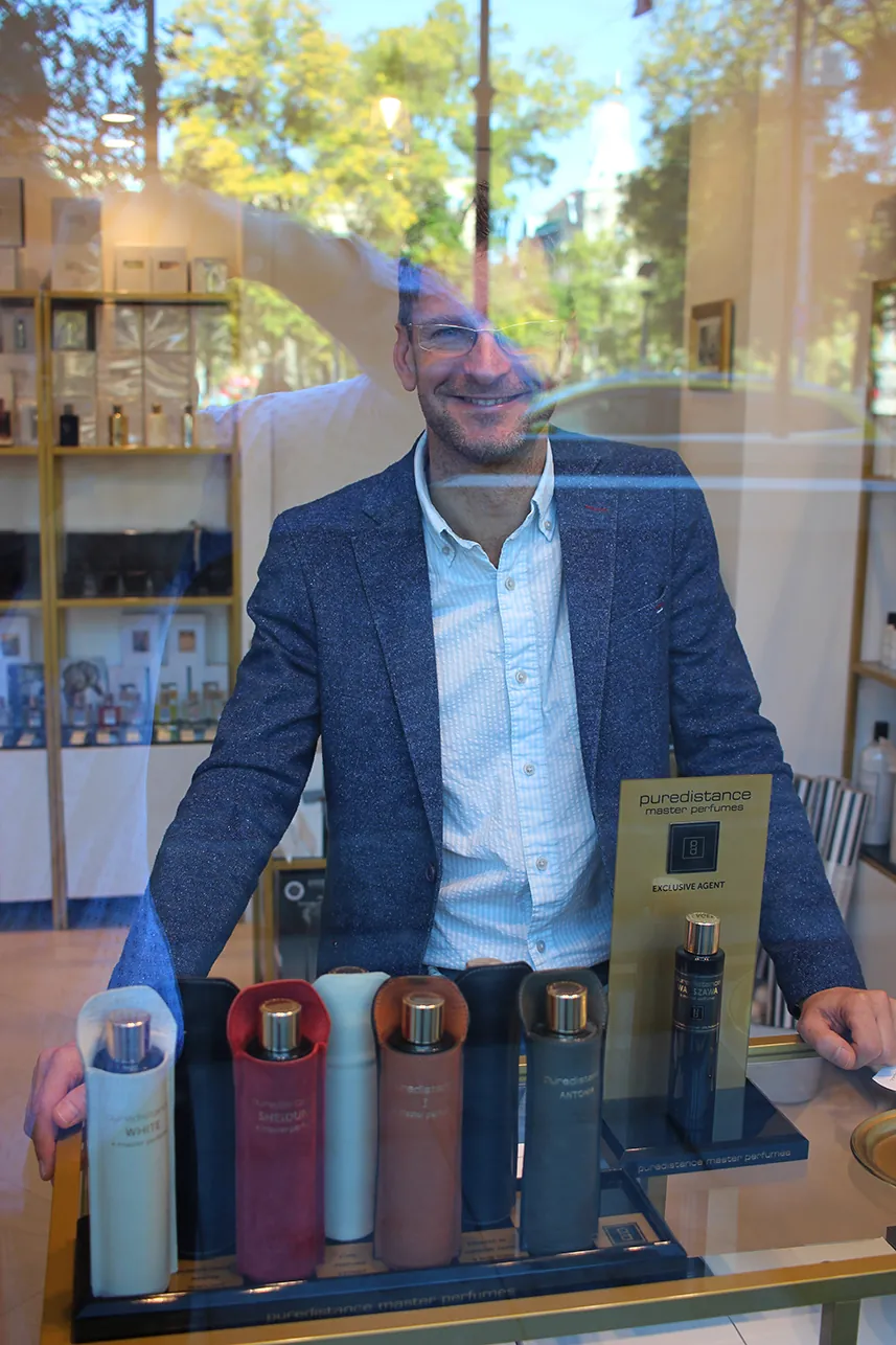 Zsolt Zólyomi of Le Parfum in Budapest