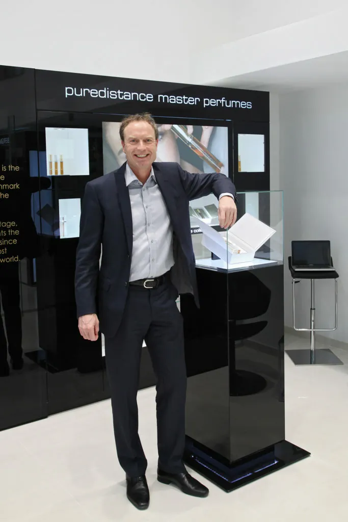 Puredistance store in a store at Perfumery Dora Theophilou in Cyprus